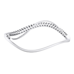 Load image into Gallery viewer, Stylish bracelet in rose gold with white diamonds of 1.08 ct in weight