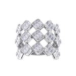 Load image into Gallery viewer, Diamond ring in white gold with white diamonds of 2.06 ct in weight