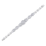 Load image into Gallery viewer, Statement bracelet in white gold with white diamonds of 2.53 ct in weight