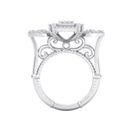 Load image into Gallery viewer, Diamond ring in yellow gold with white diamonds of 0.75 ct in weight