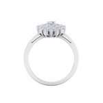 Load image into Gallery viewer, Beautiful ring in yellow gold with white diamonds of 1.22 ct in weight