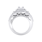 Load image into Gallery viewer, Fashion ring in white gold with white diamonds of 0.96 ct in weight
