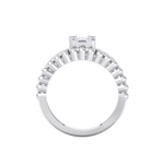 Load image into Gallery viewer, Diamond ring in yellow gold with white diamonds of 0.25 ct in weight