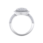 Load image into Gallery viewer, Beautiful ring in white gold with white diamonds of 1.09 ct in weight