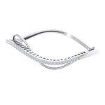 Load image into Gallery viewer, Stylish bracelet in yellow gold with white diamonds of 1.08 ct in weight