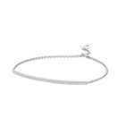 Load image into Gallery viewer, Classic bracelet in rose gold with white diamonds of 0.31 ct in weight