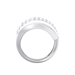 Load image into Gallery viewer, Diamond ring in rose gold with white diamonds of 2.04 ct in weight