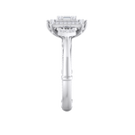 Load image into Gallery viewer, Diamond ring in rose gold with white diamonds of 0.75 ct in weight