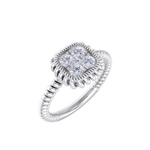 Load image into Gallery viewer, Diamond ring in white gold with white diamonds of 0.42 ct in weight