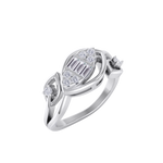 Load image into Gallery viewer, Beautiful ring in white gold with white diamonds of 0.21 ct in weight