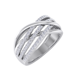 Load image into Gallery viewer, Elegant Diamond ring in rose gold with white diamonds of 0.55 ct in weight