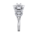 Load image into Gallery viewer, Beautiful ring in white gold with white diamonds of 0.63 ct in weight