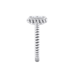 Load image into Gallery viewer, Diamond ring in white gold with white diamonds of 0.42 ct in weight