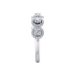 Load image into Gallery viewer, Diamond ring in rose gold with white diamonds of 0.78 ct in weight