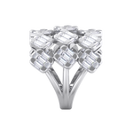 Load image into Gallery viewer, Diamond ring in white gold with white diamonds of 2.06 ct in weight