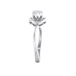 Load image into Gallery viewer, Elegant ring in rose gold with white diamonds of 0.22 ct in weight