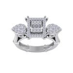Load image into Gallery viewer, Diamond ring in yellow gold with white diamonds of 0.75 ct in weight