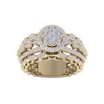 Load image into Gallery viewer, Beautiful Diamond ring in yellow gold with white diamonds of 1.33 ct in weight