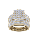 Load image into Gallery viewer, Diamond ring in white gold with white diamonds of 2.63 ct in weight