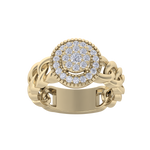 Load image into Gallery viewer, Beautiful ring in rose gold with white diamonds of 0.41 ct in weight