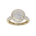 Load image into Gallery viewer, Beautiful ring in rose gold with white diamonds of 1.09 ct in weight