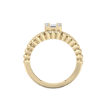 Load image into Gallery viewer, Diamond ring in yellow gold with white diamonds of 0.25 ct in weight