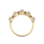 Load image into Gallery viewer, Diamond ring in yellow gold with white diamonds of 0.78 ct in weight