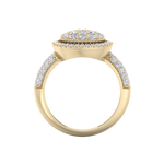 Load image into Gallery viewer, Beautiful ring in rose gold with white diamonds of 1.09 ct in weight