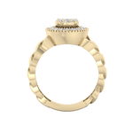 Load image into Gallery viewer, Beautiful ring in rose gold with white diamonds of 0.41 ct in weight