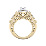 Load image into Gallery viewer, Diamond ring in rose gold with white diamonds of 0.99 ct in weight