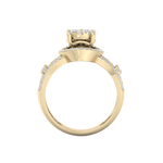Load image into Gallery viewer, Fashion ring in rose gold with white diamonds of 0.75 ct in weight