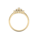 Load image into Gallery viewer, Beautiful ring in rose gold with white diamonds of 0.60 ct in weight