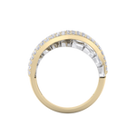 Load image into Gallery viewer, Beautiful ring in rose gold with white diamonds of 0.50 ct in weight