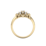 Load image into Gallery viewer, Diamond ring in rose gold with white diamonds of 0.37 ct in weight