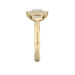 Load image into Gallery viewer, Diamond ring in yellow gold with white diamonds of 0.75 ct in weight