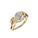 Load image into Gallery viewer, Beautiful ring in rose gold with white diamonds of 0.21 ct in weight