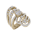 Load image into Gallery viewer, Beautiful ring in rose gold with white diamonds of 1.69 ct in weight