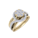 Load image into Gallery viewer, Solitaire ring in white gold with white diamonds of 0.50 ct in weight