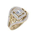Load image into Gallery viewer, Fashion ring in white gold with white diamonds of 0.96 ct in weight