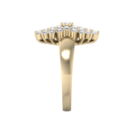 Load image into Gallery viewer, Beautiful ring in yellow gold with white diamonds of 1.22 ct in weight
