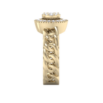 Load image into Gallery viewer, Beautiful ring in rose gold with white diamonds of 0.41 ct in weight