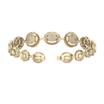 Load image into Gallery viewer, Statement bracelet in white gold with white diamonds of 2.94 ct in weight