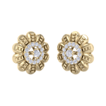 Load image into Gallery viewer, Stud earrings in rose gold with white diamonds of 0.29 ct in weight