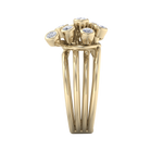 Load image into Gallery viewer, Beautiful ring in rose gold with white diamonds of 0.72 ct in weight