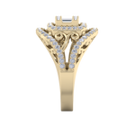 Load image into Gallery viewer, Fashion ring in white gold with white diamonds of 0.96 ct in weight