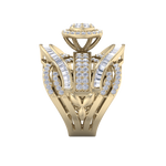 Load image into Gallery viewer, Statement Diamond ring in white gold with white diamonds of 2.32 ct in weight