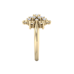 Load image into Gallery viewer, Diamond ring in rose gold with white diamonds of 0.37 ct in weight