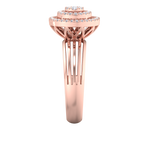 Load image into Gallery viewer, Diamond ring in yellow gold with white diamonds of 0.33 ct in weight
