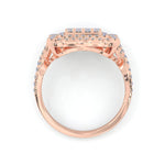 Load image into Gallery viewer, Fashion ring in rose gold with white diamonds of 0.67 ct in weight
