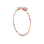 Load image into Gallery viewer, Cuff bracelet in yellow gold with white diamonds of 0.65 ct in weight
